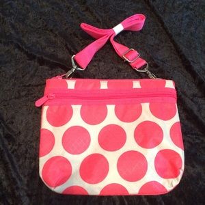 Thirty-One Pink Polkadot Bag